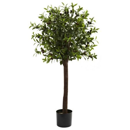 DARE2DECOR 4&rsquo; Olive Topiary Silk Tree DA403721